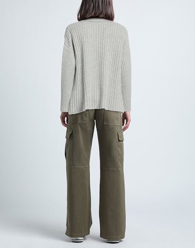 Woman Turtleneck Grey Size M Wool, Viscose, Polyamide, Cashmere