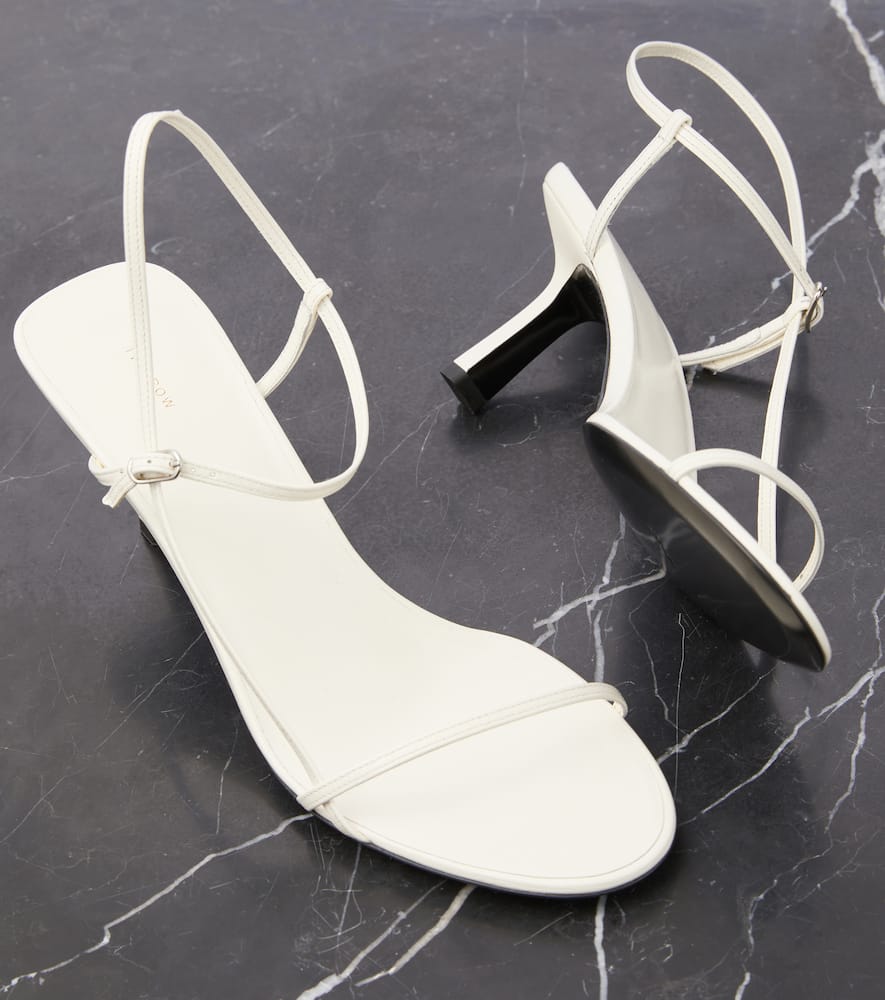 The Row Bare leather sandals