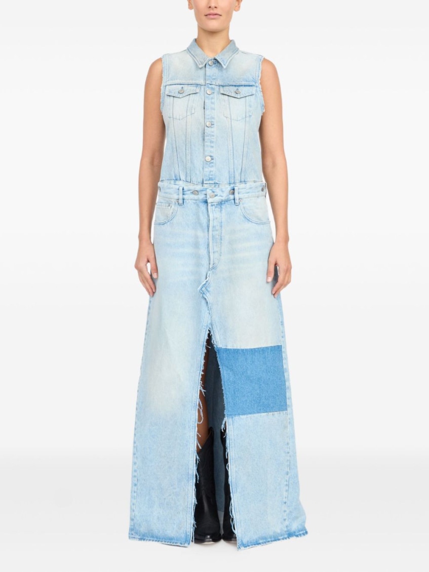 - Denim Maxi Dress