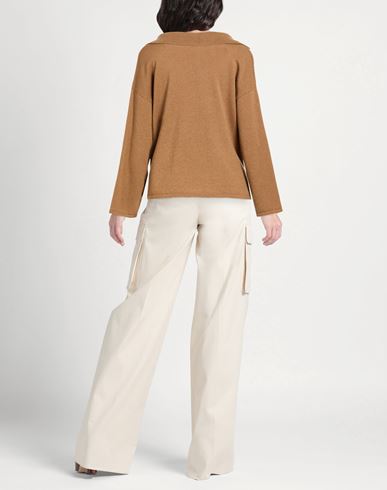 Woman Sweater Camel Size M Cashmere