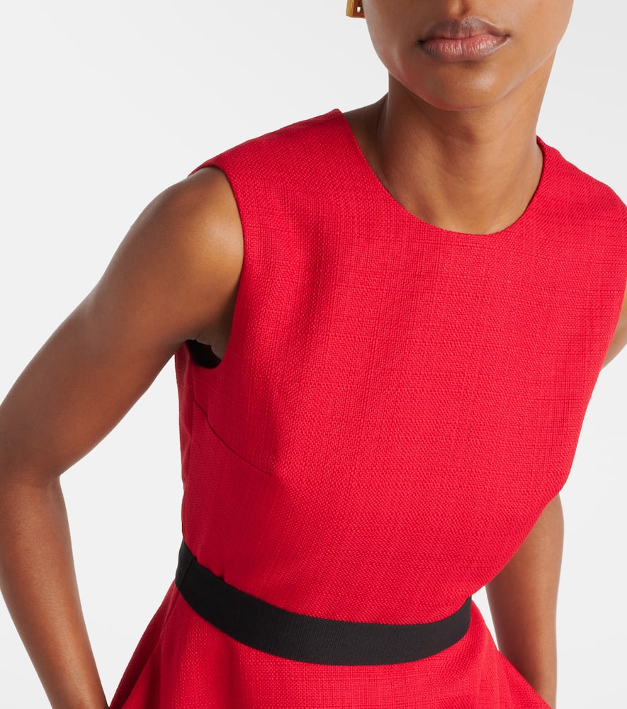 Mire colorblocked midi dress