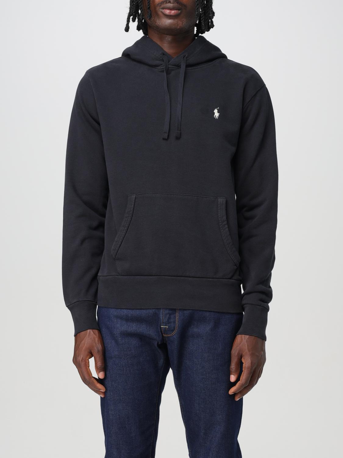 Sweatshirt Men color Black