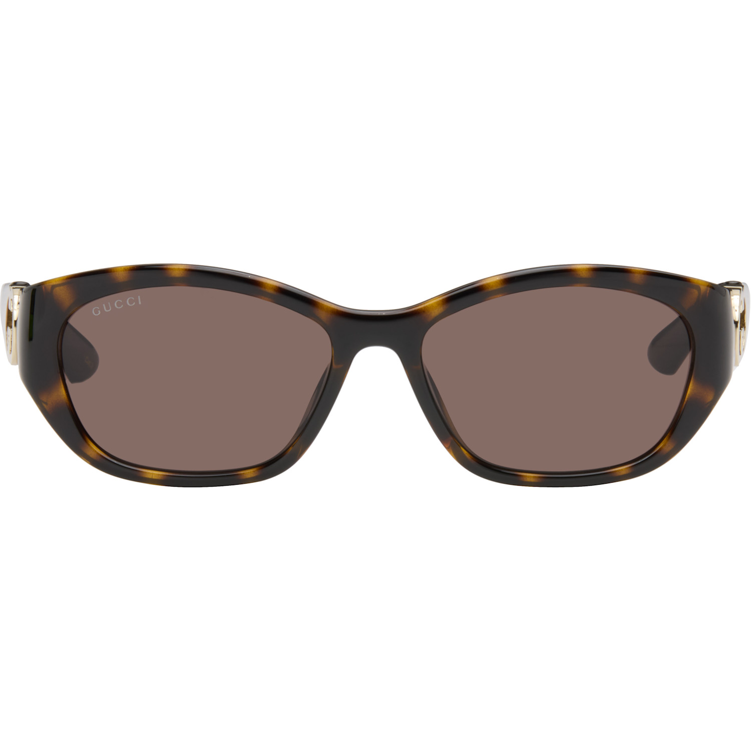 Brown Hailey Round Sunglasses