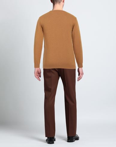 Man Sweater Camel Size L Viscose, Wool, Polyamide, Cashmere