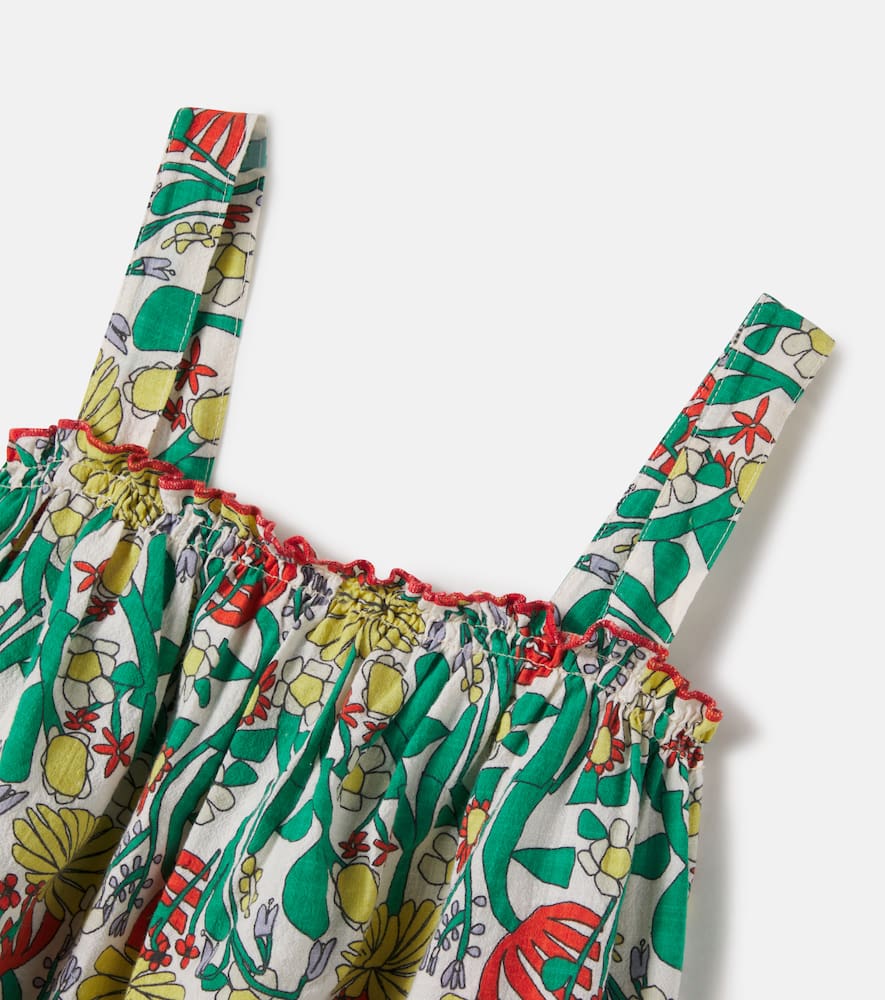 Floral cotton top