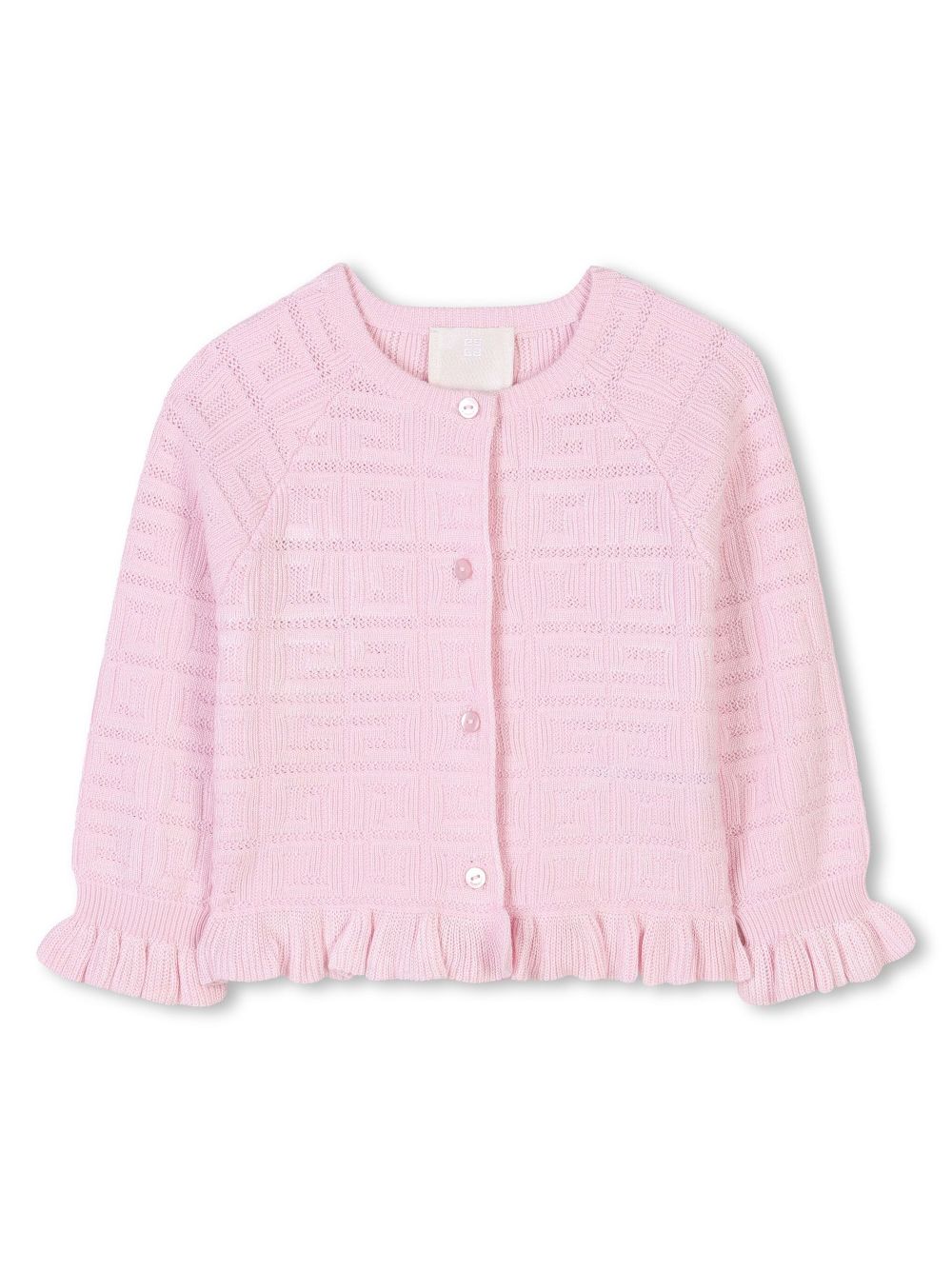 Jacquard cardigan - Pink