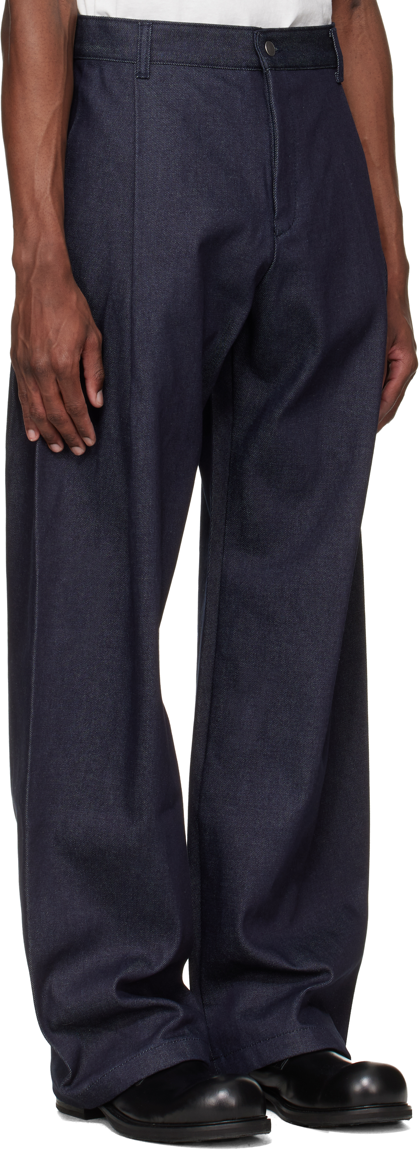 Navy 440 Bermuda Jeans