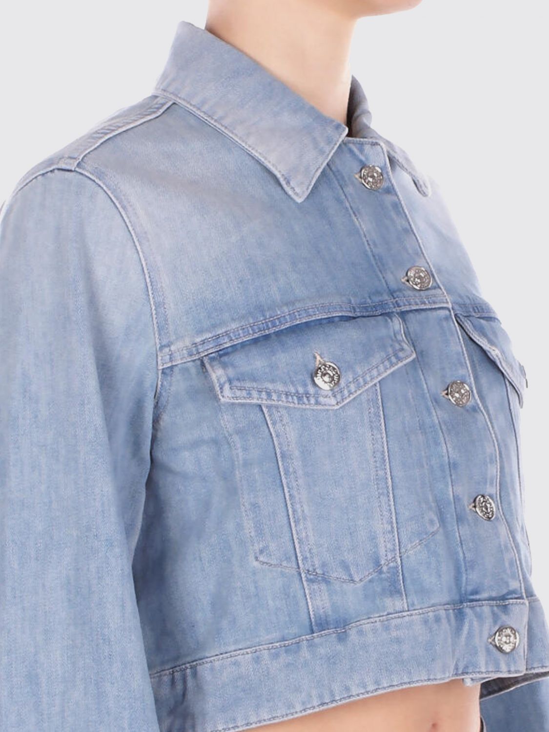 Jacket Woman color Blue