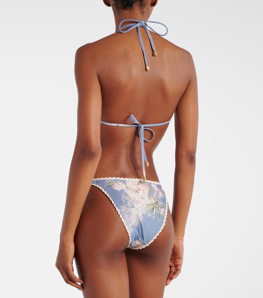 Cascadian crochet floral bikini