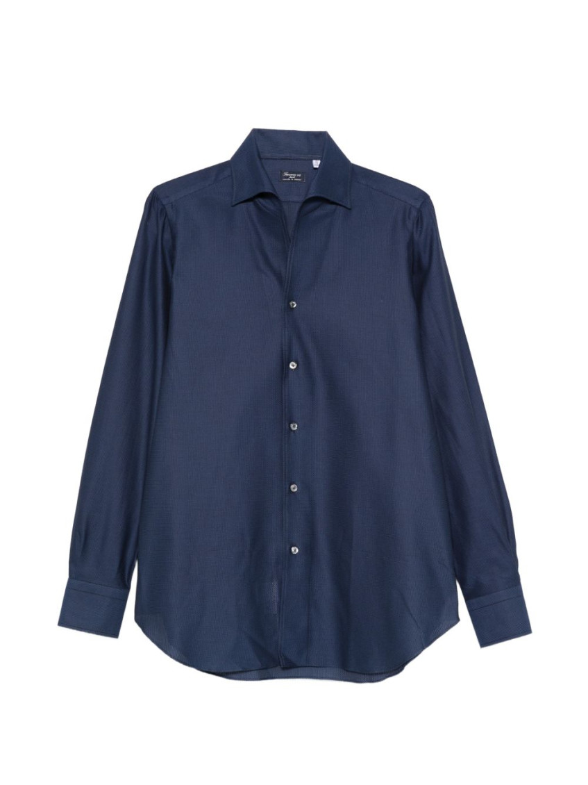 Dark Blue Regular Shirt