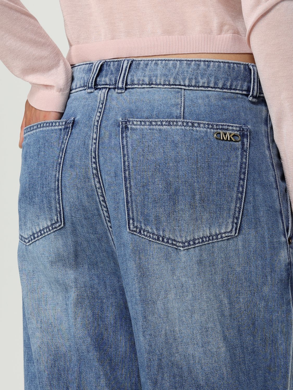 Pleated jeans - Blue