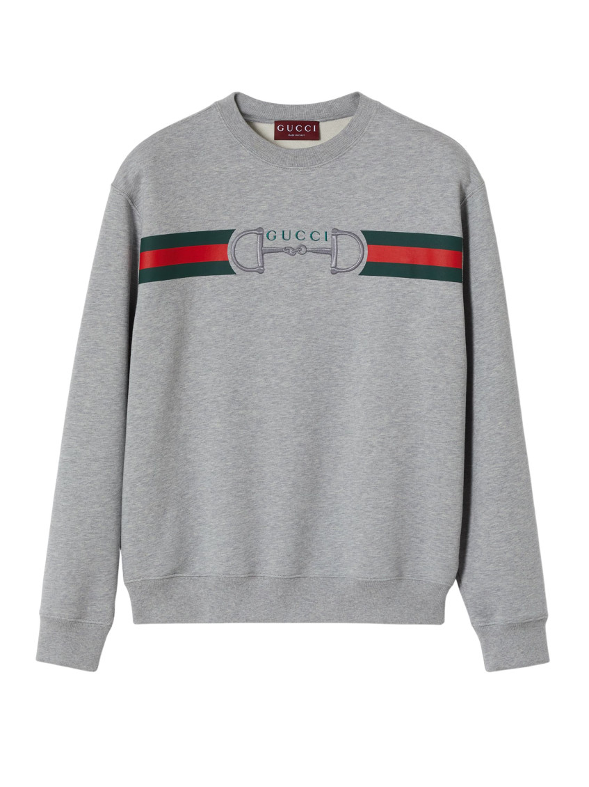 Cotton Sweatshirt With Print On The Front