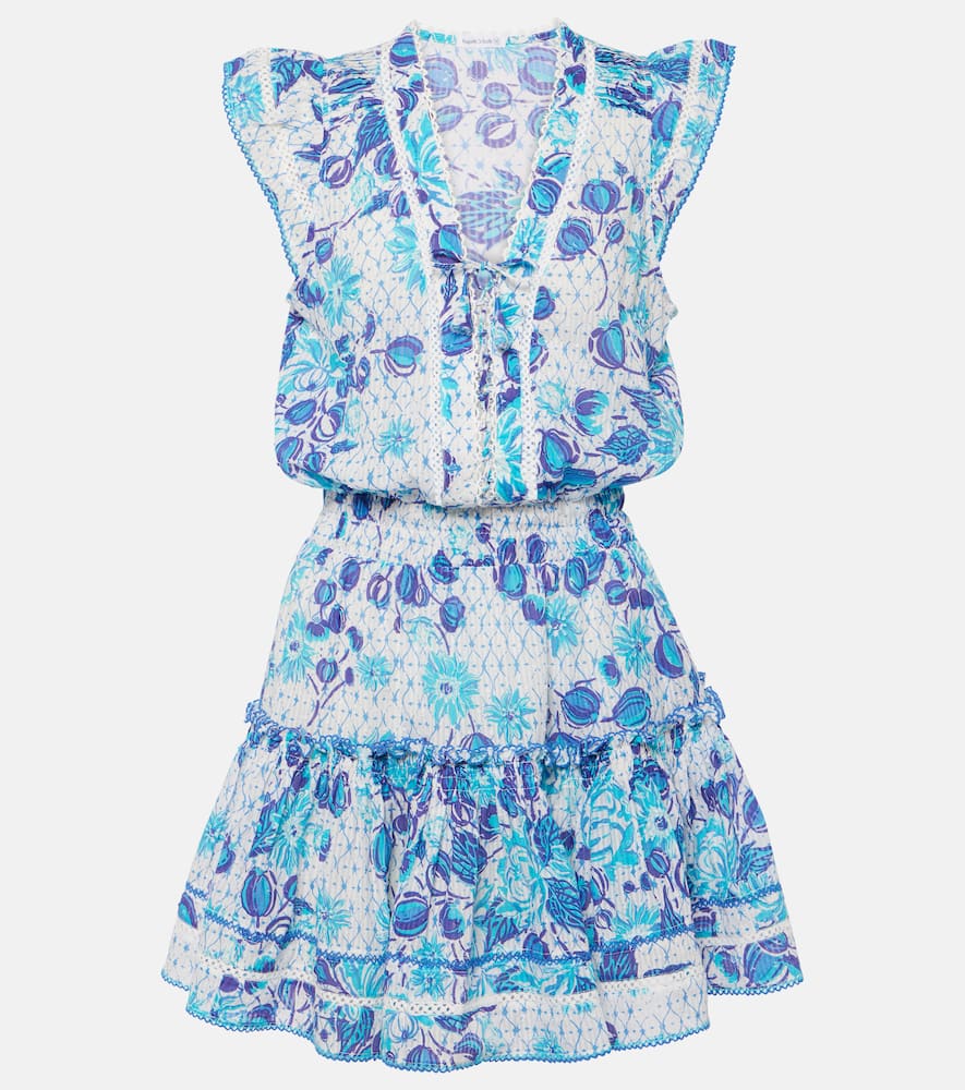 Poupette St Barth Anais printed cotton minidress