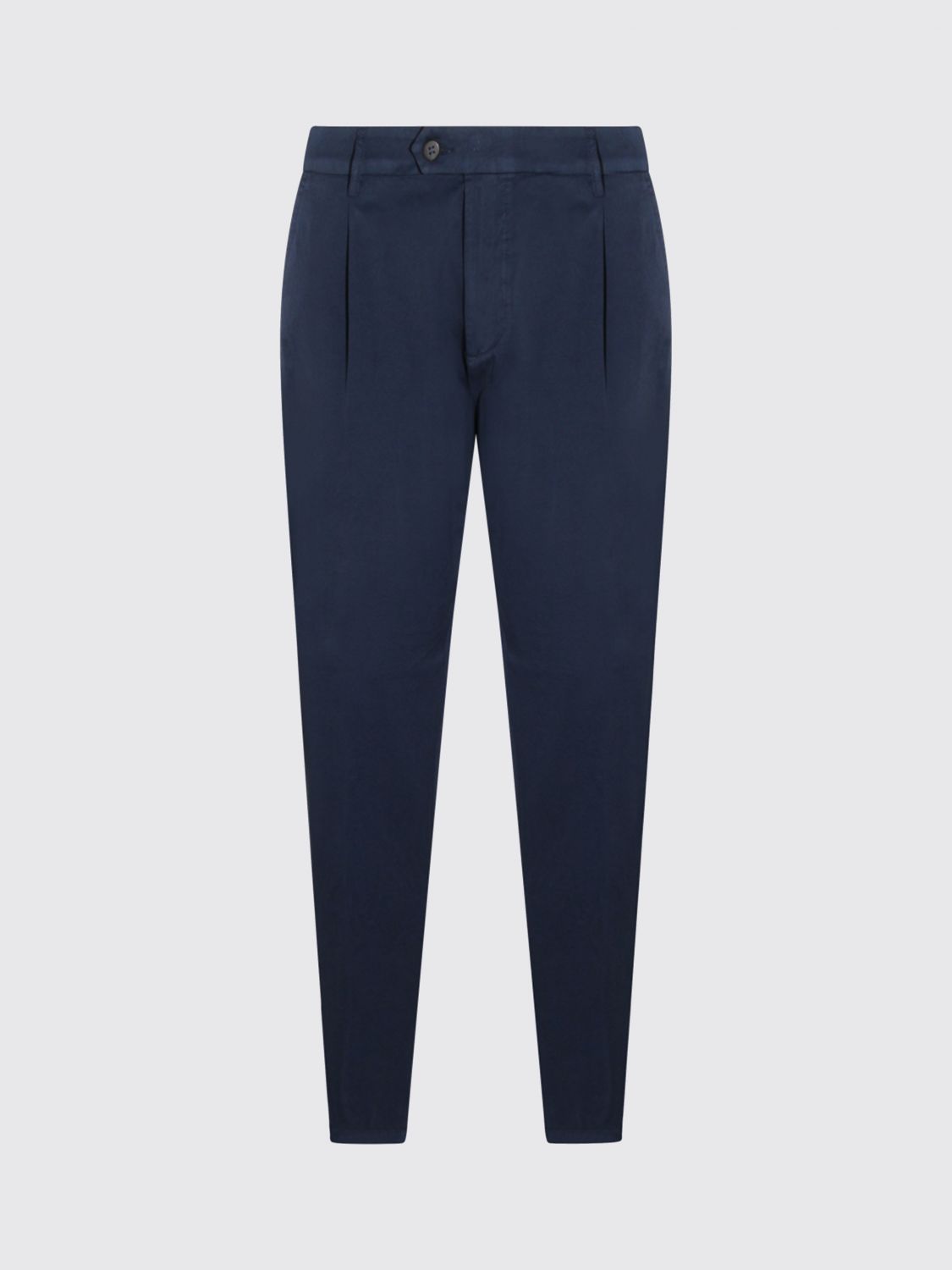 Pants Men color Blue