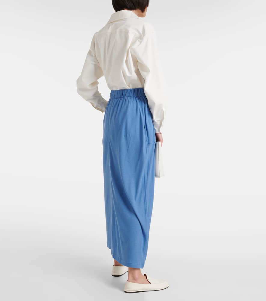 Max Mara Leisure Mia linen-blend maxi skirt