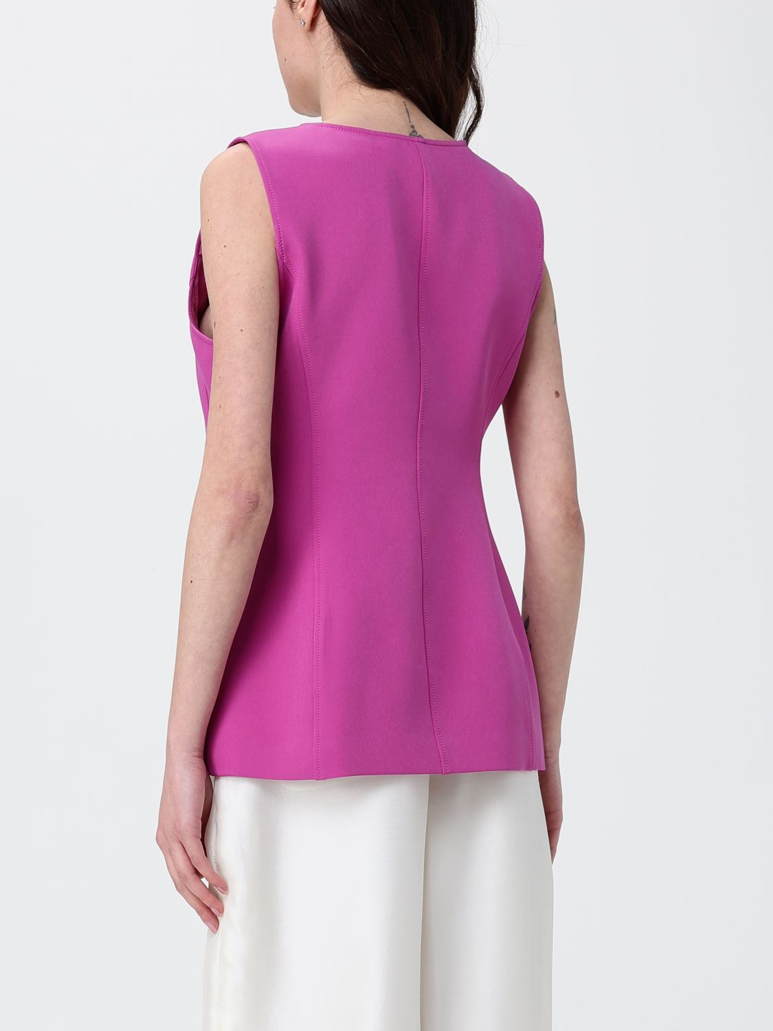 Waistcoat Woman color Fuchsia