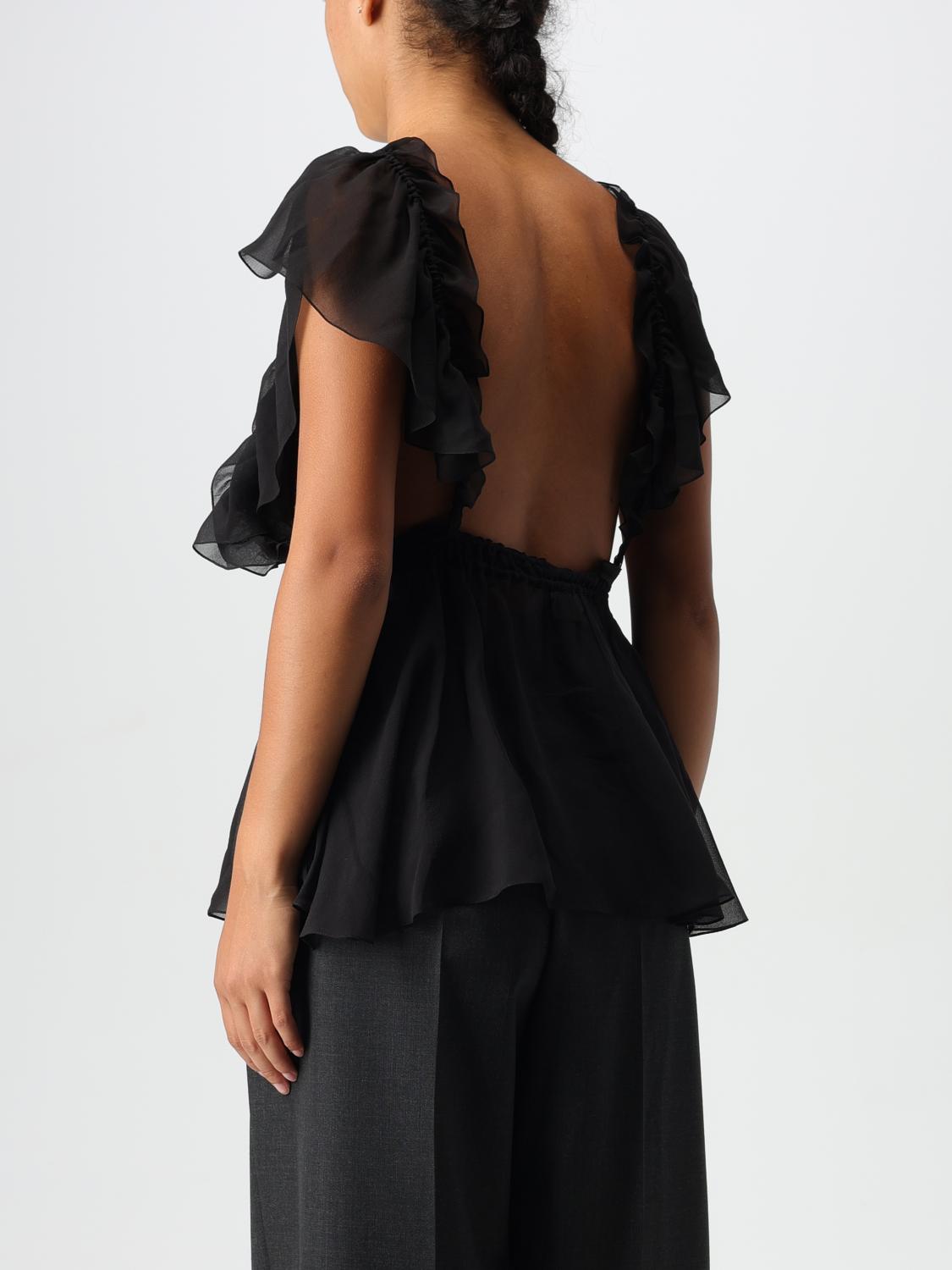 Top CHLOÉ Woman color Black