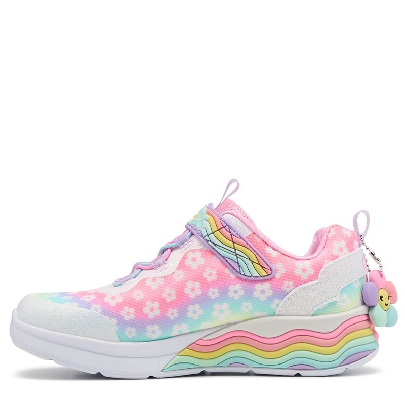 Kids' Flower Friends Light Up Sneaker Little/Big Kid Shoes (White Multi)