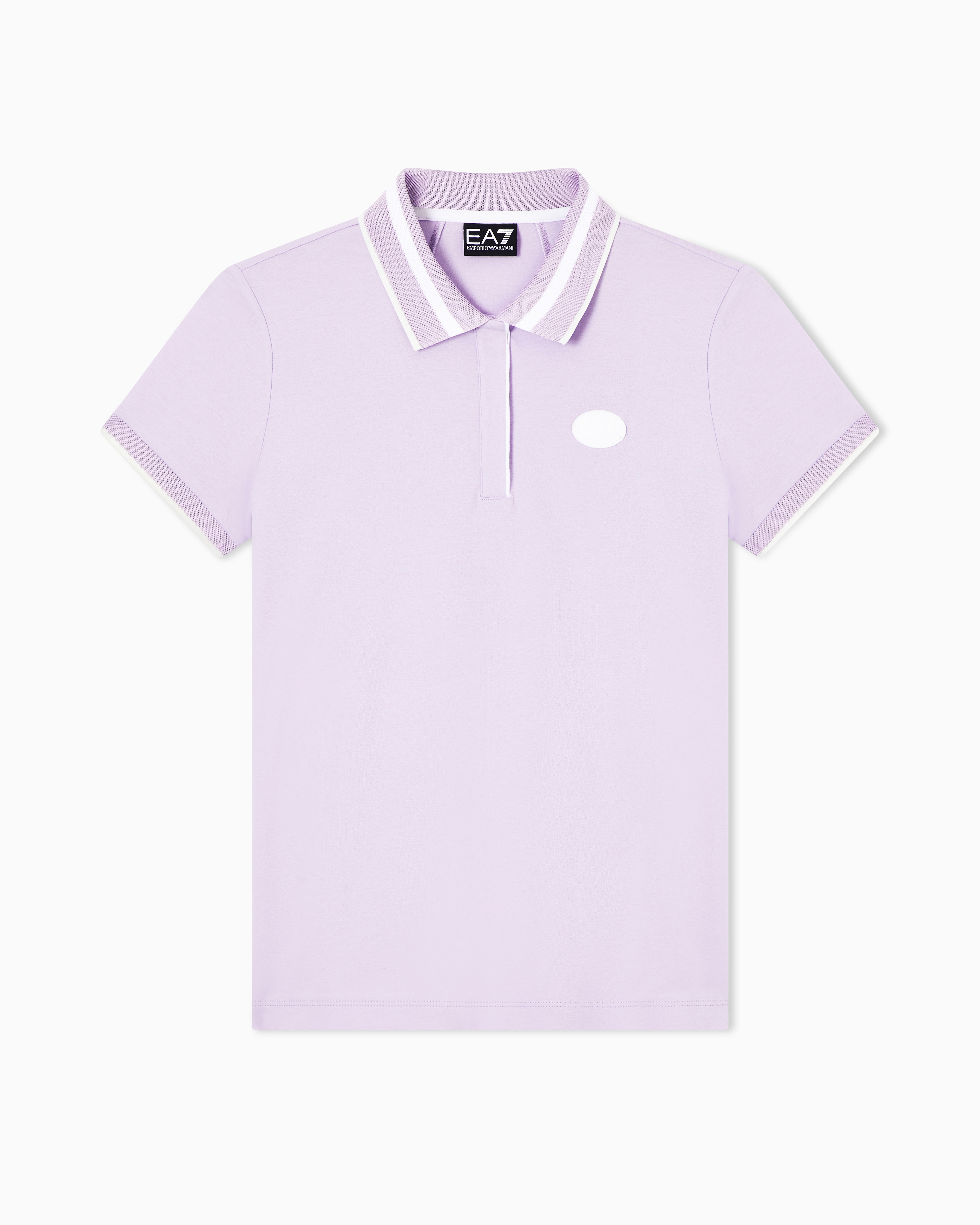 Cotton-jersey polo shirt