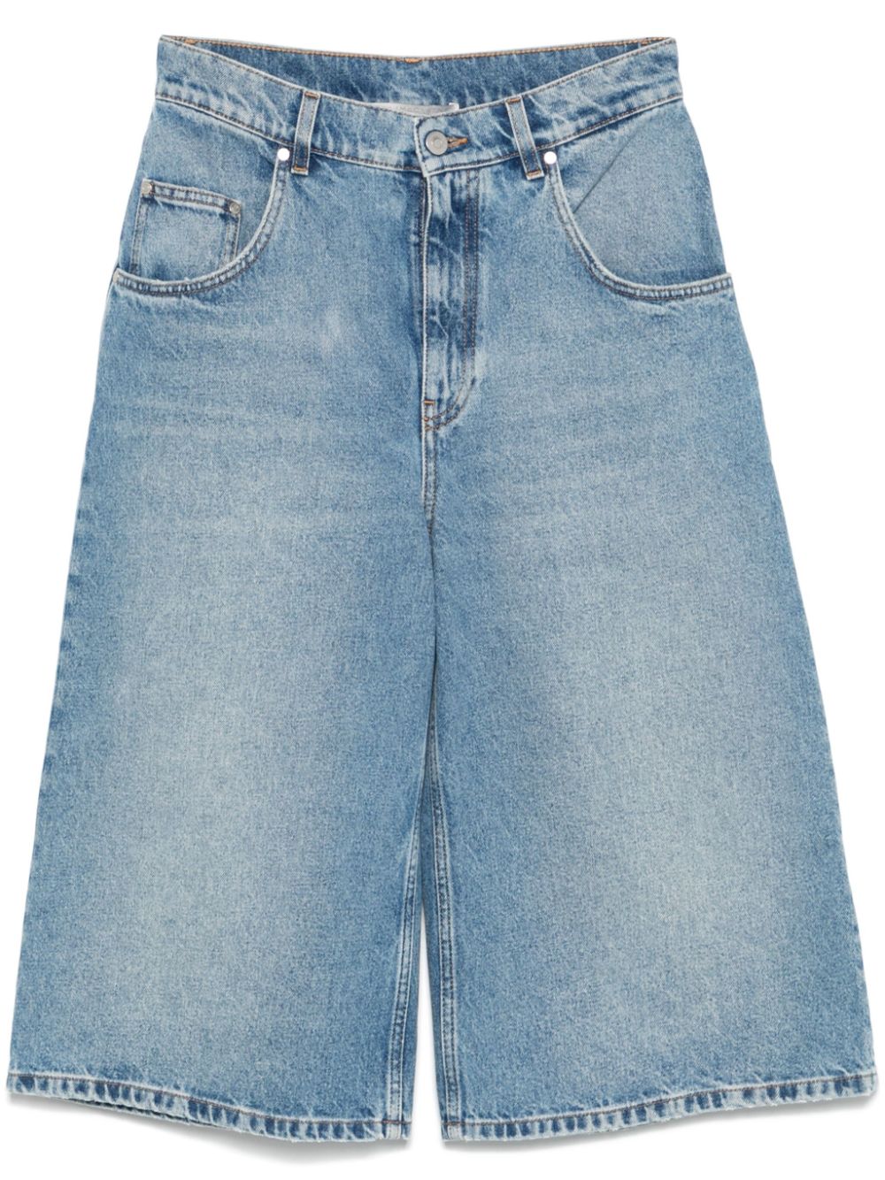 Jeans Cropped Effetto Distressed