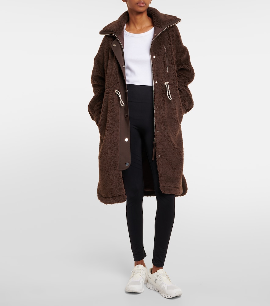 Jones faux-shearling coat