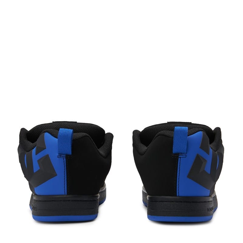 Men's Court Graffik Skate Shoes (Black/Blue)