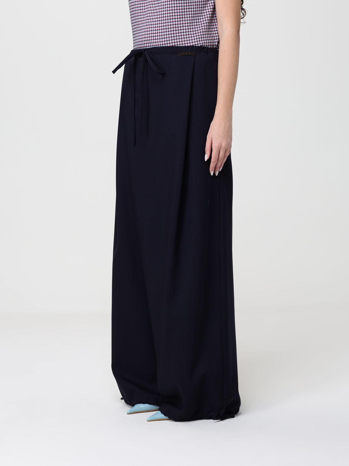Pants Woman color Blue