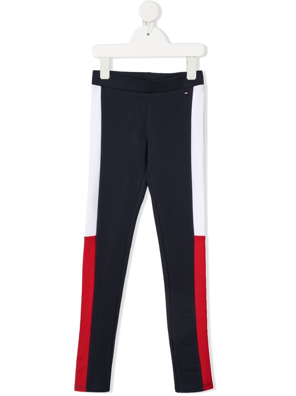 Side-stripe track pants - Blue