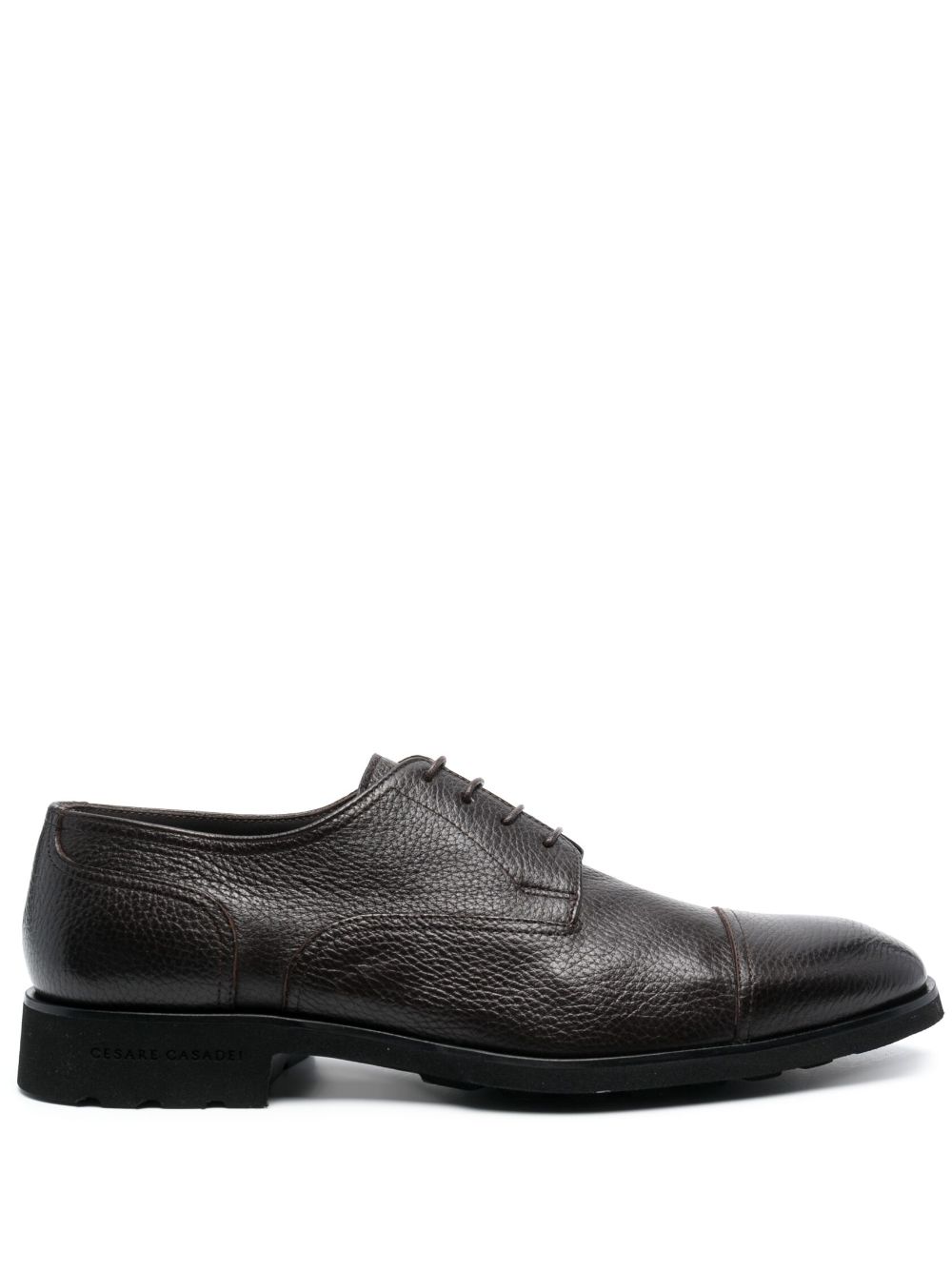 Anticato leather brogues - Brown