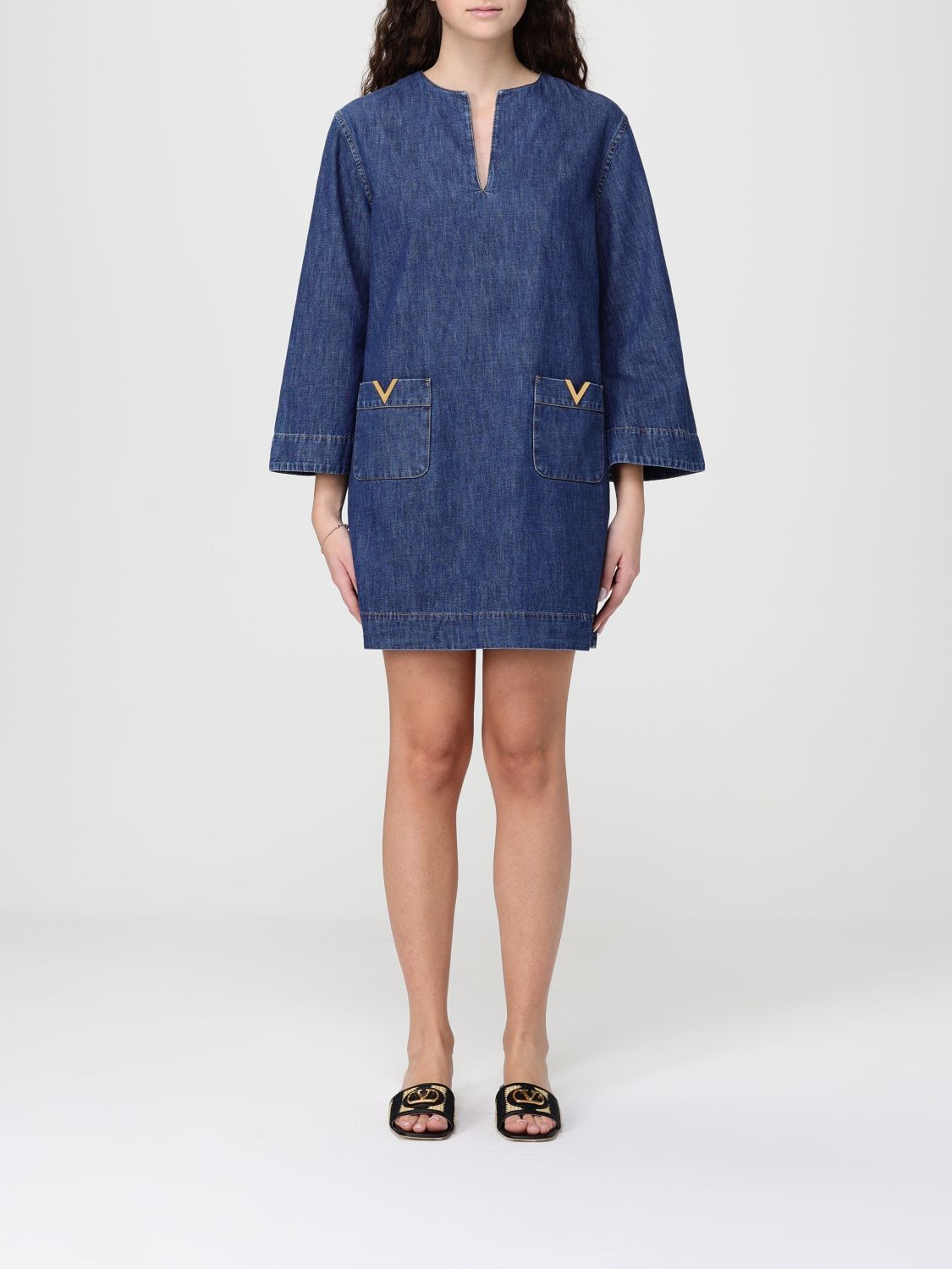 Dress Woman color Blue