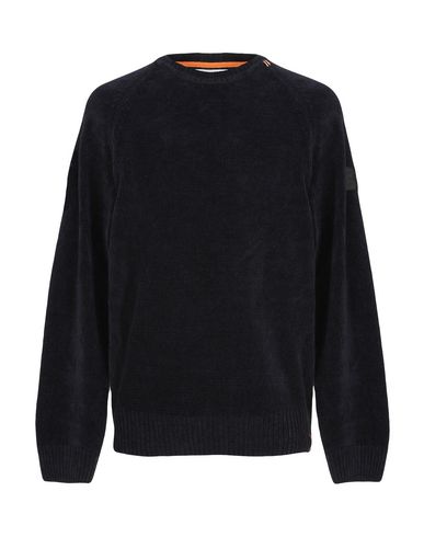 Man Sweater Midnight blue Size L Viscose, Cotton, Acrylic, Virgin Wool