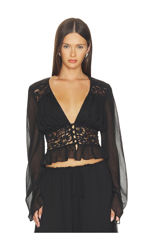Arcina Ori Alessandra Top in Black. XS. Also in S, M