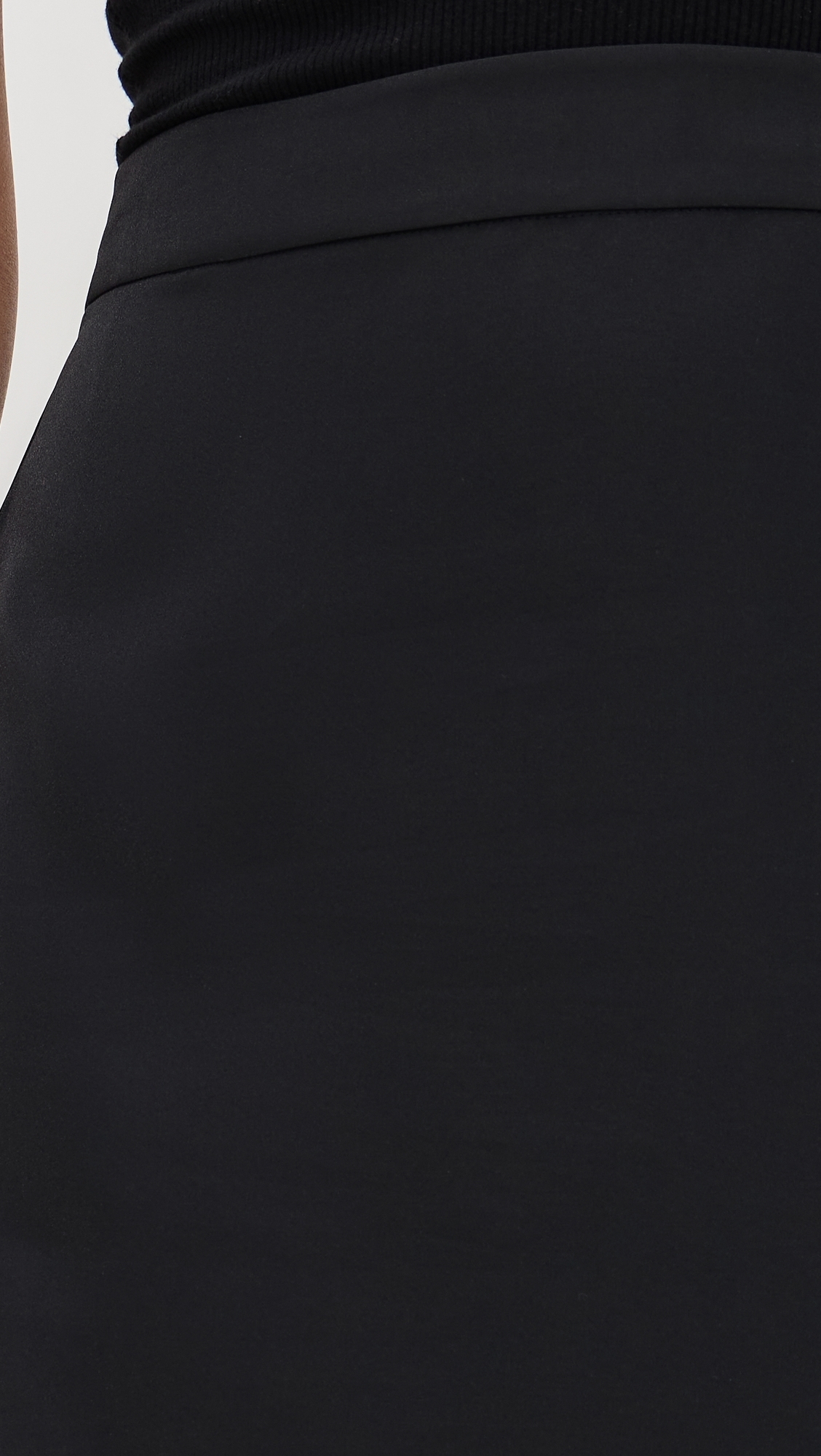 Olivia Organza Skirt Black