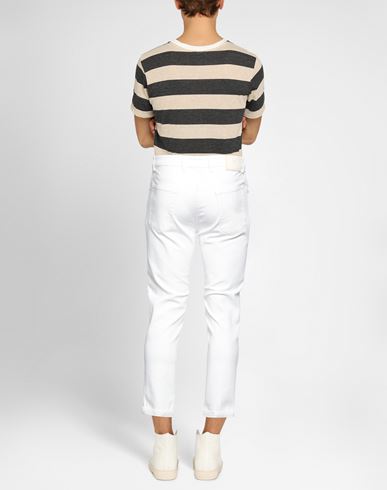 Man Denim pants White
