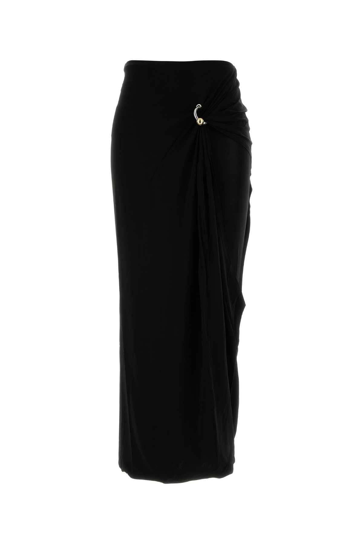 Viscose Skirt — Black