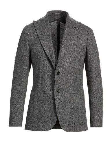 Man Blazer Charcoal Size 38 Wool, Cashmere