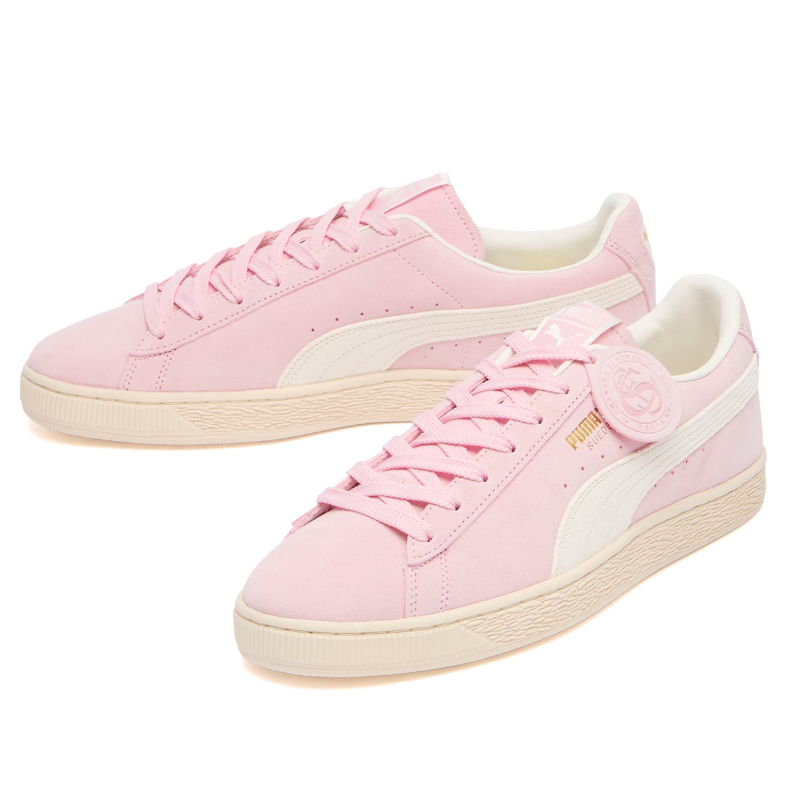Men's Suede Charles F. Stead Sneaker Rosy Outlook/Frosted Ivory