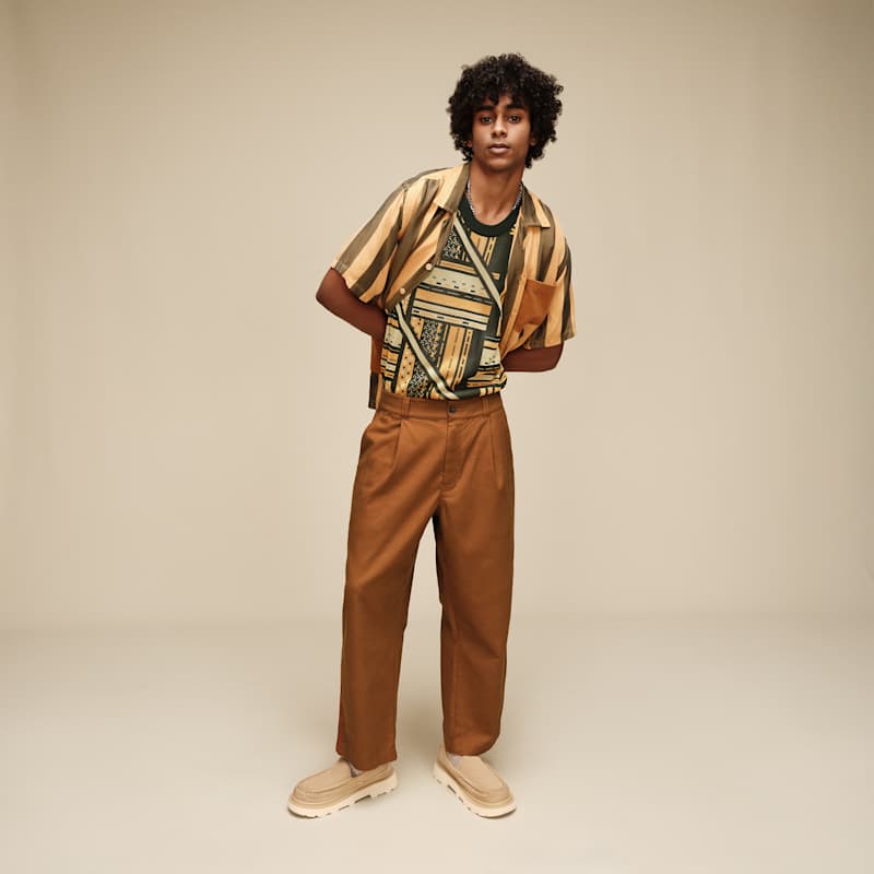 ® Men's Ryaan Pant in Brown Mustard