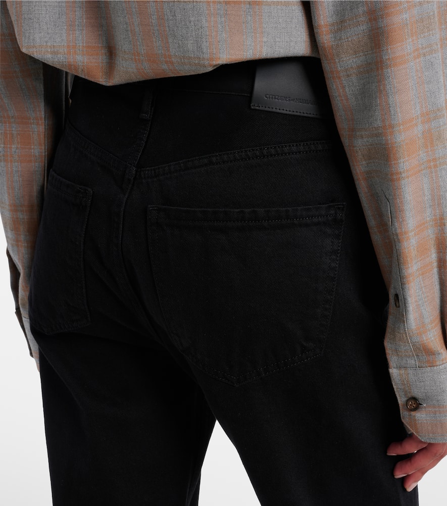 Blaine high-rise straight jeans
