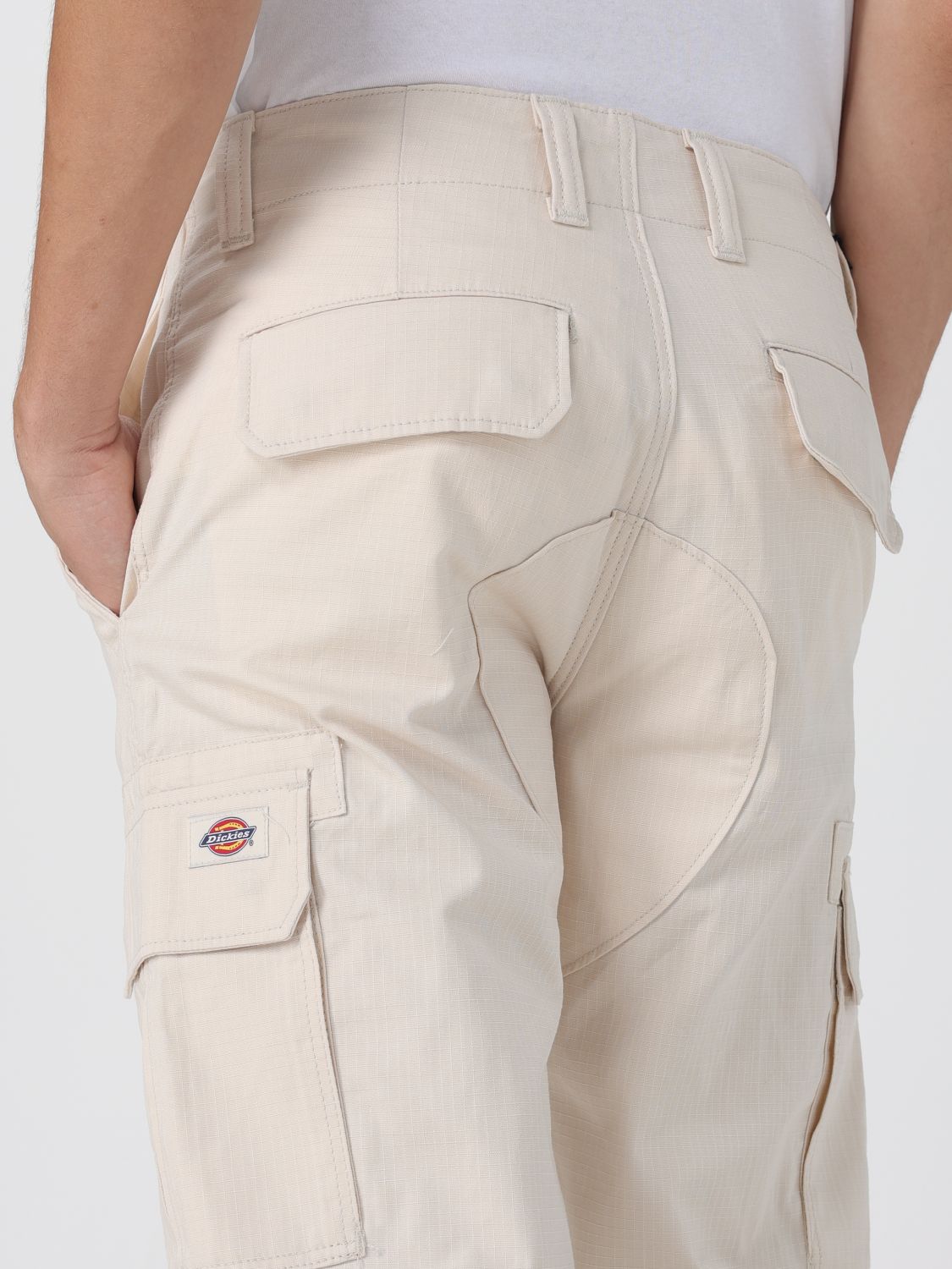 DICKIES multi-pocket cotton cargo trousers - Green