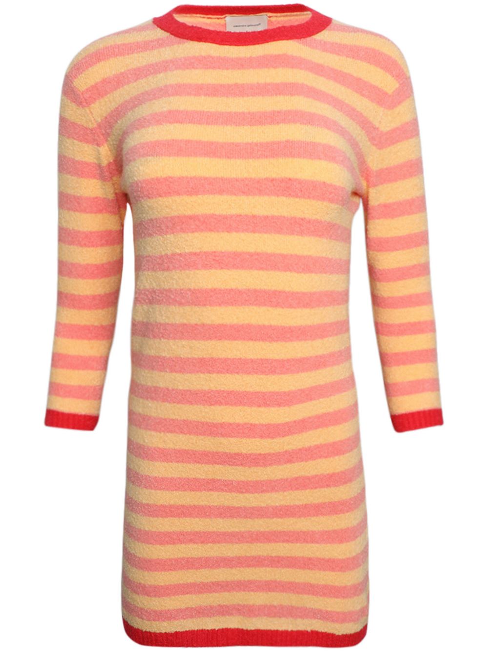 Robe Cam striped dress - Red
