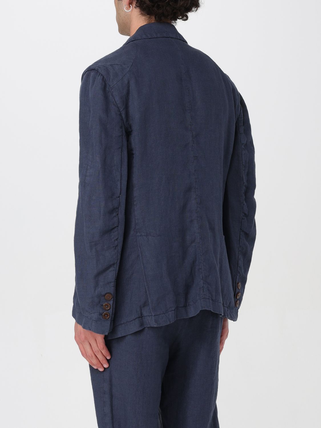 Blazer Men color Blue