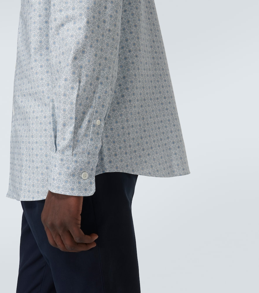 Printed cotton shirt