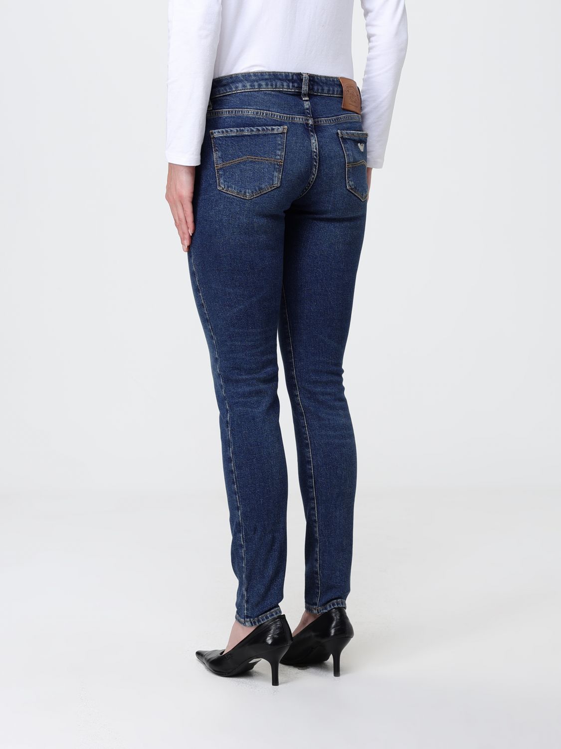 Jeans Woman color Denim