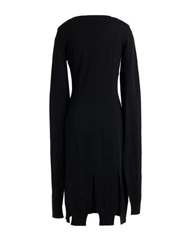 Woman Midi dress Black Size 8 Virgin Wool
