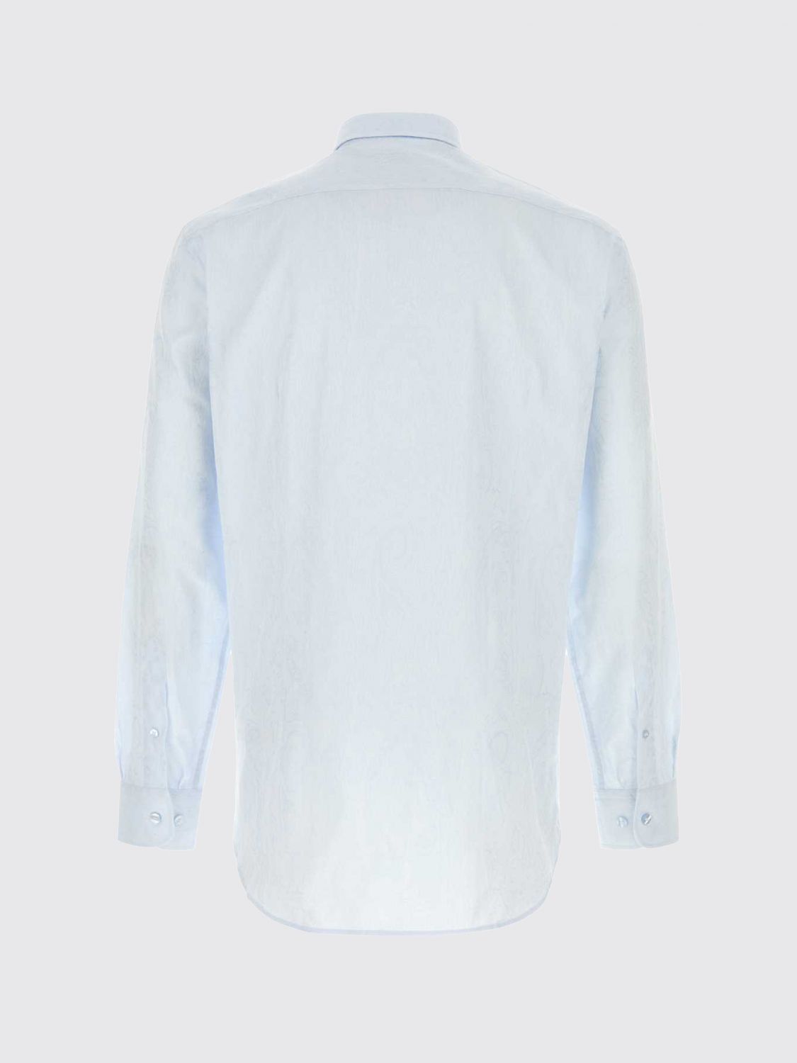 Paisley-jacquard shirt - White