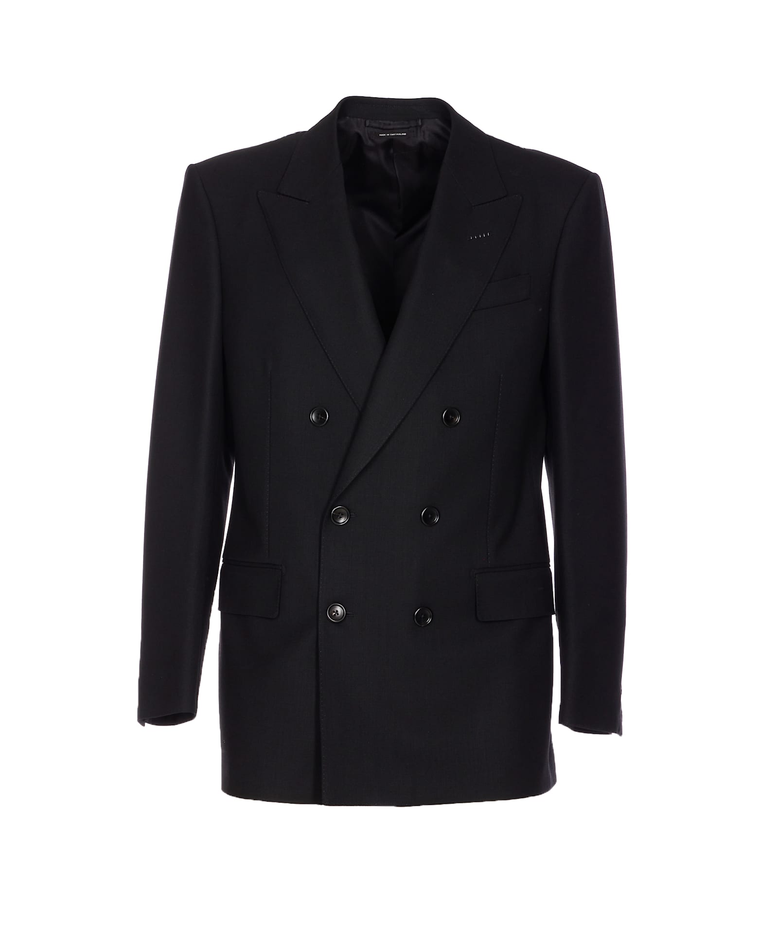 High Twist Double Breasted Wool Jacket