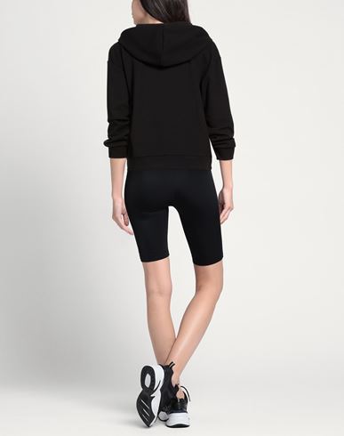 Woman Sweatshirt Black Size 3XL Polyester, Cotton