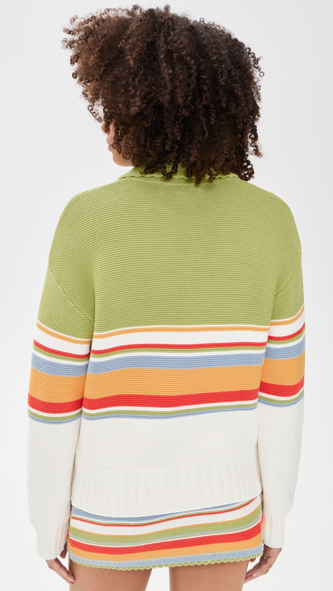 The Cleo Pullover St. Barths Stripe