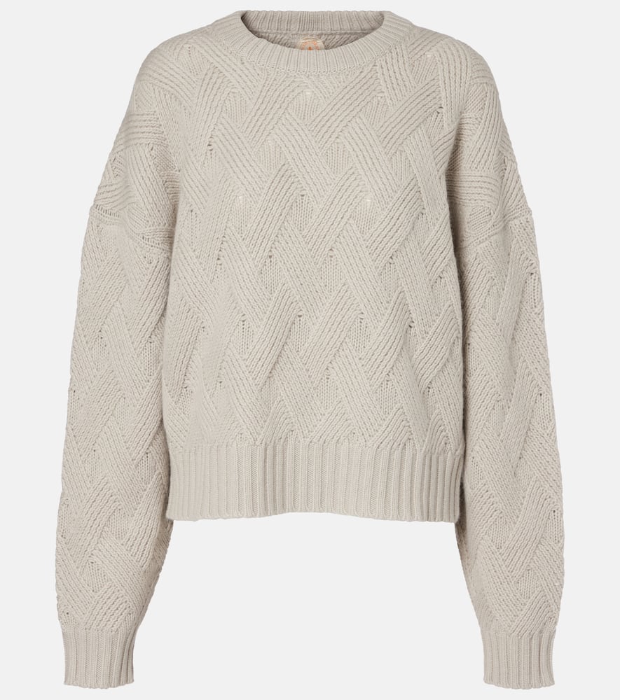 Wool and cashmere sweater